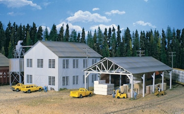 Walthers Inc Planning Mill and Shed Kit 6 X 8 X 534 15 X 20 X 143cm