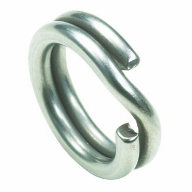 Owner American 5196044 Hyper Wire Split Ring 10Pk Sz4 50Lb Stainless