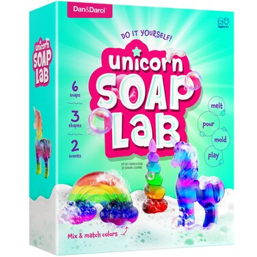 Unicorn Soap Making Kit  Girls Easter Crafts DIY Project Age 6 Year Old Kids  Unicorn Girl Gifts  Science STEM Activity Teenage Gift  Make Your Own Soap Kits  Craft Toys Ages 6 7 8 9 10 11 12
