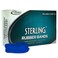 Alliance Rubber 44645 Sterling Rubber Bands Size 64 1 lb Box Contains Approx 425 Bands 3 12 x 14 Inches  Blue