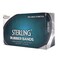 Alliance Rubber 44645 Sterling Rubber Bands Size 64 1 lb Box Contains Approx 425 Bands 3 12 x 14 Inches  Blue