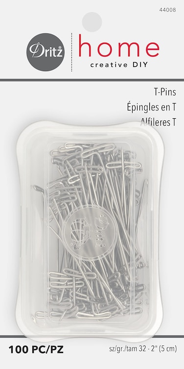 Dritz 2 TPins 100Pack Nickel 100