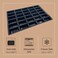 de Buyer MOULFLEX PRO MiniCake Silicone Mold  Creates 30 Small Rectangular Cakes  Easy to Use  Clean  Dishwasher  Freezer Safe