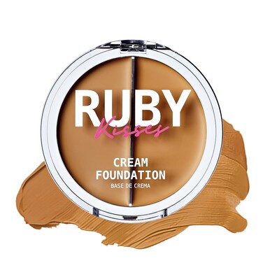 Ruby Kisses 3D Face Creator Cream Foundation  Concealer 12 Hours Long Lasting Medium to Full Coverage NonGreasy Ideal for Makeup  Contour Palette Level 7