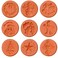 JBK Pottery Christmas Cookie Stamps  Full Set of 9 Designs