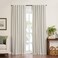 Elrene Home Fashions Harrow Solid Texture Blackout Single Window Curtain Panel 52x95 Natural