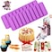 Long Strip Silicone Mold 2PCS10 Cavity Finger Shaped Chocolate Mold Rectangular Cereal Chocolate Bar Cookie Molds Non Stick Ice Cube Tray Homemade Bake Ware Baking Tools
