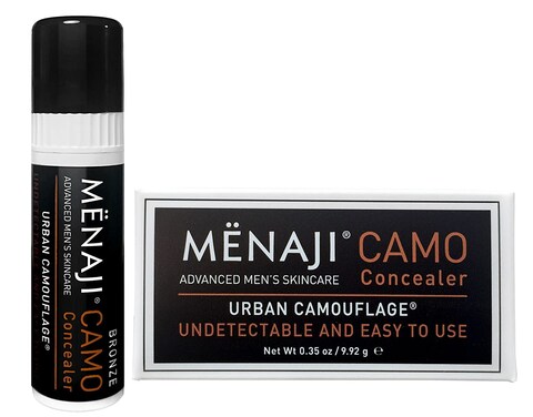MNAJI URBAN CAMOUFLAGE Concealer Stick for Men  Skin Foundation Concealer for Dark Circles Acne Under Eye  Corrector  Mens Cosmetics  Undetectable Full Coverage  Mens Makeup  Bronze 035oz