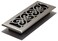 Decor Grates SPH310NKL Scroll 3x10 Floor Register Brushed Nickel Finish