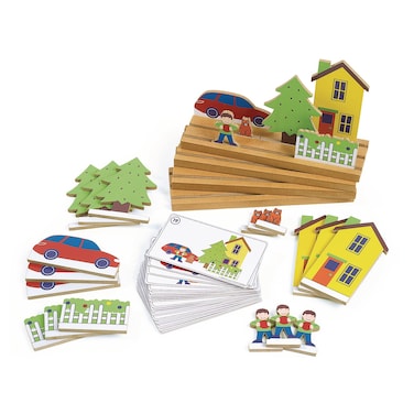 Excellerations Spatial Relations Playset Item  HOWCLOSE