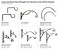 Achla Designs B36 Scroll Hook Wall Bracket Black
