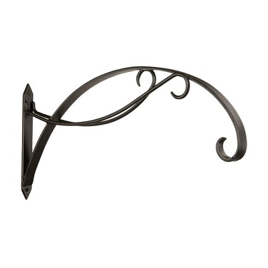 Achla Designs B36 Scroll Hook Wall Bracket Black