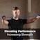 THERABAND Professional Latex Resistance Bands Individual 6 Ft Elastic Band for Upper  Lower Body Exercise Physical Therapy Pilates Home Workouts 6 Foot Blue Extra Heavy Level 5