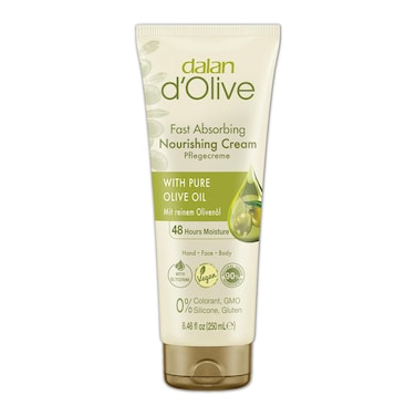 Hand and Body Cream Pure Olive Oil Dalan Dolive 250ml  845floz