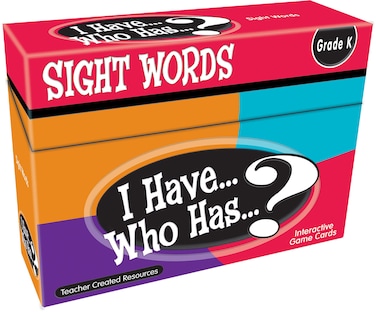 Teacher Created Resources I Have Who Has Sight Words Grade K 7868
