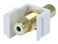 Monoprice 106550 Keystone Jack Modular RCA with White Center White