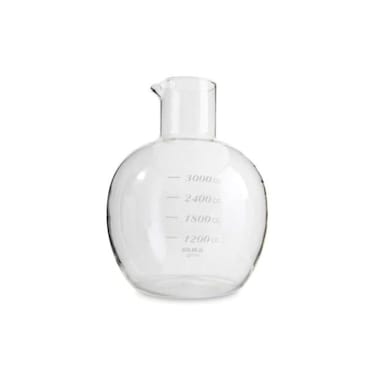 Yama CDM25 Replacement Bottom Beaker  Borosilicate Glass For 25 Cup Cold Brew Towers HeatResistant Dishwasher Safe