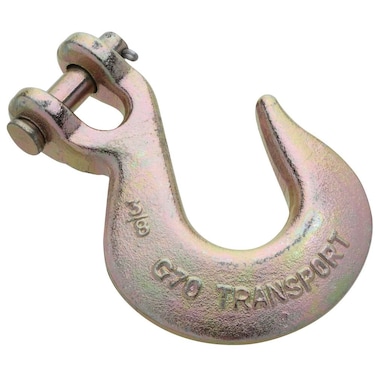 National Hardware N282111 3254BC Clevis Slip Hook in Yellow Chromate38 Inch