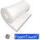 FoamTouch 3x24x72 high Density Polyurethane Foam 3 x24 x72 inches White