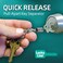 Lucky Line Quick Release PullApart Key Holder Separator Pack of 5 Silver 70705
