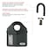 ABUS Granit 3780 Heavy Duty Hardened Steel Padlock  Closed Shackle Lock with 12 Shackle  Corrosion Resistant Outdoor Lock  Made in Germany  Keyed Different