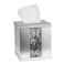 Popular Bath Silver Sinatra Tissue Box