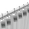 Popular Bath Silver Sinatra Shower Hooks