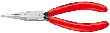 KNIPEX Tools  Long Nose Relay Adjusting Pliers 3211135  Red