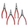 KNIPEX 4 Pc Precision Circlip Pliers Set