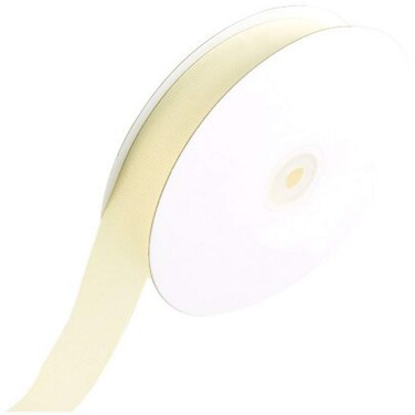 Creative Ideas 78Inch Solid Grosgrain Ribbon 50Yard Ivory