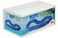 Blue SoftTwist Poly Leis with Labeled Carton