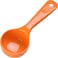 CFS 492524 Solid Short Handle Portion Control Spoon 25 oz Orange