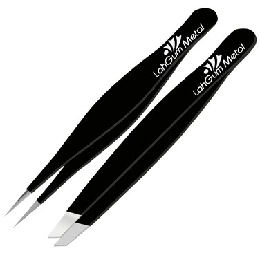Sharp Pointy Eye Brow Tweezers for Women Facial Hair Chin With Grip Set Removal Ingrown Hair Tweezers Kit Pointed Precision Slanted the Best Eyebrow Nose Tweezers for Men Blackhead Remover Splinter