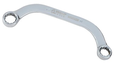 Sunex 993502M 11 mm x 13 mm Fully Polished Half Moon Double Box Wrench