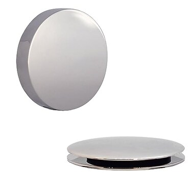 Westbrass D50RE26 112 Replacement Trim for Cable Drive Bath Drain Waste  Overflow Assemblies 1Pack Polished Chrome