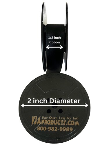 Package of Three Royal Quiet Deluxe Eldorado and Skylark Typewriter Ribbon Compatible Black Twin Spool