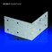Dock Edge Floating Dock Outside Corner Galvanized 14