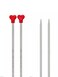 Addi Knitting Needles Aluminium 35cm x 30mm 300mm Grey