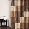 Popular Bath Zambia Collection Shower Curtain Chocolate 7200 x 7000