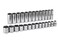 GEARWRENCH 27 Pc 12 Drive 6 Pt Standard  Deep Socket Set SAE  80729