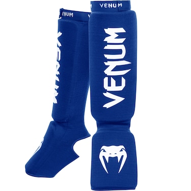 Venum Kontact Shin Guards Blue