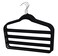 Home Basics Pant Closet Pack of 3 Black Trouser Hanger