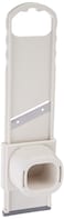 Hutzler Garlic Slicer  Shredder White