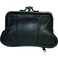 Leather Change Purse Black Y062
