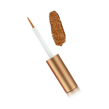 EPILYNX Hypoallergenic Eyeliner Glitter Liquid Eyeliner I Gluten Free and Vegan for Sensitive Skin 11 Gold Brown by Dr Liia