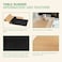 BambooMN Carbonized Bamboo Matchstick Natural Table Runner Home Dcor 1 Piece