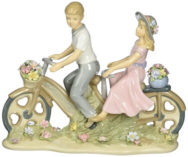 Fine Porcelain Figurine  I Take you for A Ride