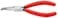 KNIPEX Tools  Long Nose Relay Adjusting Pliers Flat Tips 40 Degree Angled 3231135  Red