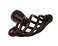 GlideRite Hardware 3041ORB10 2 inch Diameter Oil Rubbed Bronze Oval Birdcage Cabinet Knob 10 Pack