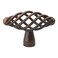 GlideRite Hardware 3041ORB10 2 inch Diameter Oil Rubbed Bronze Oval Birdcage Cabinet Knob 10 Pack